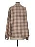 Free People Plaid Brown Long Sleeve Button-Down Shirt Size XS - photo 2