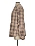 Free People Plaid Brown Long Sleeve Button-Down Shirt Size XS - photo 5