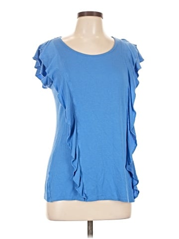 Peace & Pearls Short Sleeve Top (view 1)