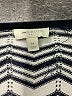 Talbots Outlet 100% Cotton Chevron-herringbone Blue Cardigan Size M - photo 7