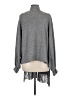 Coco + Carmen Gray Poncho One size - photo 2