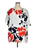 14th & Union 100% Polyester White Kimono Size XL - photo 1