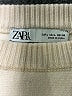 Zara Solid Tan Ivory Turtleneck Sweater Size L - photo 4