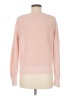 525 America 100% Cotton Solid Pink Pullover Sweater Size M - photo 2