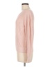 525 America 100% Cotton Solid Pink Pullover Sweater Size M - photo 5