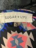 Sugar Lips 100% Polyester Blue Sleeveless Blouse Size M - photo 7