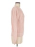 525 America 100% Cotton Solid Pink Pullover Sweater Size M - photo 4