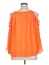 Kaari Blue 100% Polyester Orange Sleeveless Blouse Size XL - photo 2