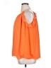 Kaari Blue 100% Polyester Orange Sleeveless Blouse Size XL - photo 5