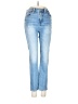 Daze Hearts Blue Jeans Size 25 waist - photo 1