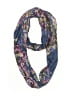 Unbranded Floral Purple Blue Scarf One size - photo 1
