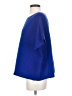 Diane von Furstenberg 100% Wool Blue Poncho Size P - Sm - photo 5