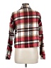 Fashion Plaid Red Jacket Size M - photo 2