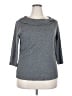 Rafaella Gray Pullover Sweater Size 2X - photo 1