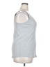 Caslon 100% Cotton Silver Tank Top Size 2X - photo 4