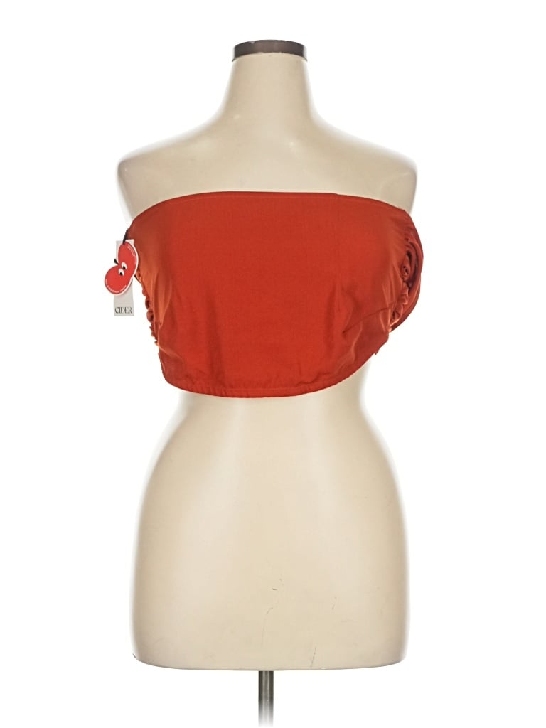 Pre-owned Cider Kimono In Orange