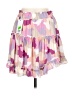 Adrienne 100% Polyester Hearts Pink Casual Skirt Size L - photo 2