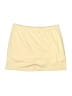 Unbranded Solid Yellow Casual Skirt Size L - photo 2