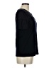 Talbots Black Short Sleeve Top Size M - photo 4