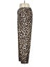 J.Crew 100% Polyester Animal Print Gold Casual Pants Size 6 - photo 5