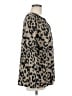Heimish U.S.A Animal Print Brown Tan Pullover Sweater Size M - photo 4