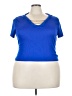 Love Blue Short Sleeve Top Size 3X - photo 1