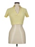 Zara Yellow Short Sleeve Turtleneck Size M - photo 1