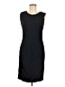 Jigsaw Solid Black Casual Dress Size 8 - photo 1