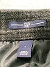 Gap Plaid Gray Wool Skirt Size 6 - photo 4