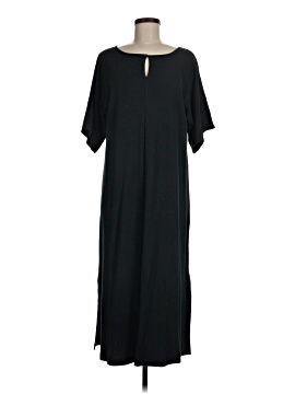 joan vass maxi dress Joan Vass Dresses | Joan Vass Black Ivory Stripe Knit Maxi Dress | Color: Black | Size: S