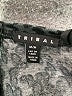 Tribal Animal Print Gray Pullover Sweater Size M - photo 7