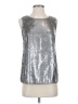 Twiggy Silver Sleeveless Top Size XS - photo 1