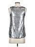 Twiggy Silver Sleeveless Top Size XS - photo 2