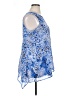Fever Blue Sleeveless Blouse Size XL - photo 4