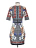 Alya Print Gray Casual Dress Size S - photo 2