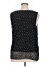 Halogen 100% Polyester Black Sleeveless Blouse Size XL - photo 2