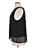 Halogen 100% Polyester Black Sleeveless Blouse Size XL - photo 5