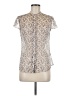 La Redoute 100% Polyester Ivory Short Sleeve Blouse Size 6 - photo 1