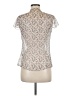 La Redoute 100% Polyester Ivory Short Sleeve Blouse Size 6 - photo 2