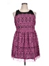 Forever 21 Plus Pink Cocktail Dress Size XL Plus - photo 1