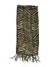 Isabella 100% Viscose Gold Black Scarf One size - photo 2