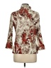 Christopher & Banks Brown Tan 3/4 Sleeve Blouse Size M - photo 2