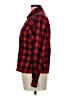 Foxcroft Checkered-gingham Red Long Sleeve Blouse Size 6 - photo 5