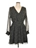Old Navy 100% Polyester Polka Dots Black Casual Dress Size L - photo 1