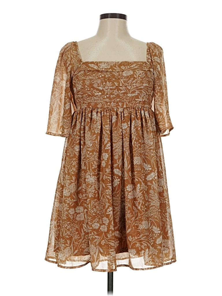 Pre-owned Wallflower Casual Dress In Brown