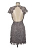 Lulus 100% Polyester Gray Cocktail Dress Size M - photo 2