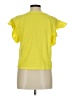 Zara Yellow Short Sleeve Top Size M - photo 2