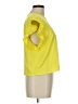Zara Yellow Short Sleeve Top Size M - photo 4