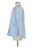 Torrid Blue Long Sleeve Button-Down Shirt Size Med Plus (00) - photo 5
