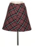 Old Navy Plaid Red Formal Skirt Size 12 - photo 2